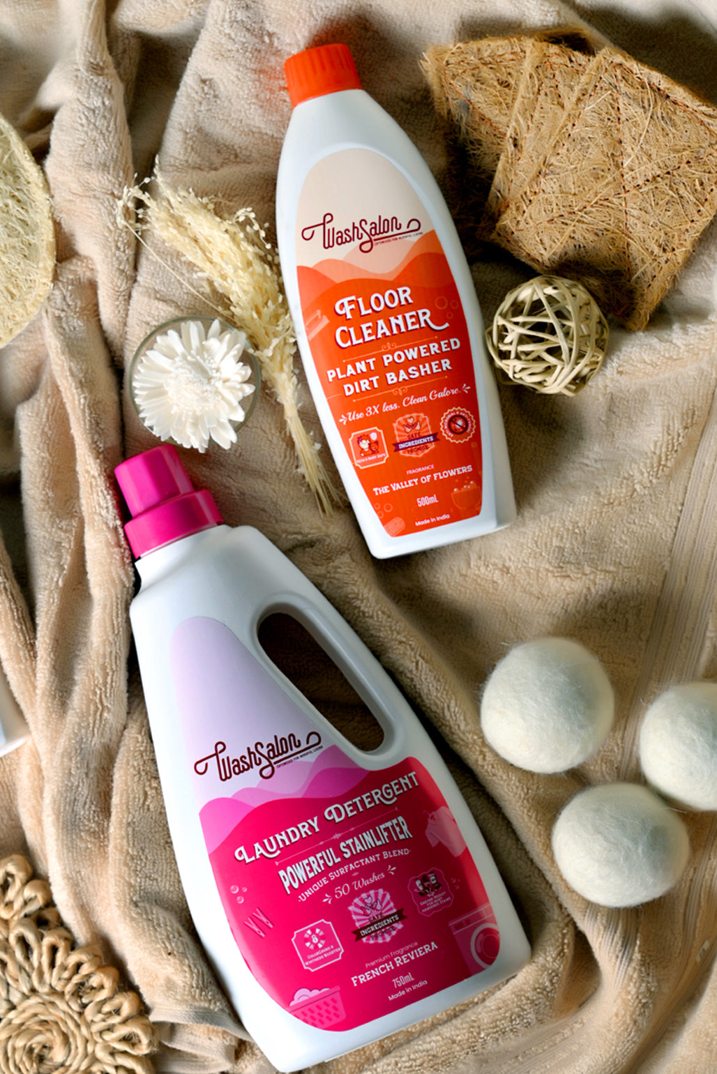 Eco-friendly concentrated detergent that saves water, maximizes value and delivers sustainable cleaning