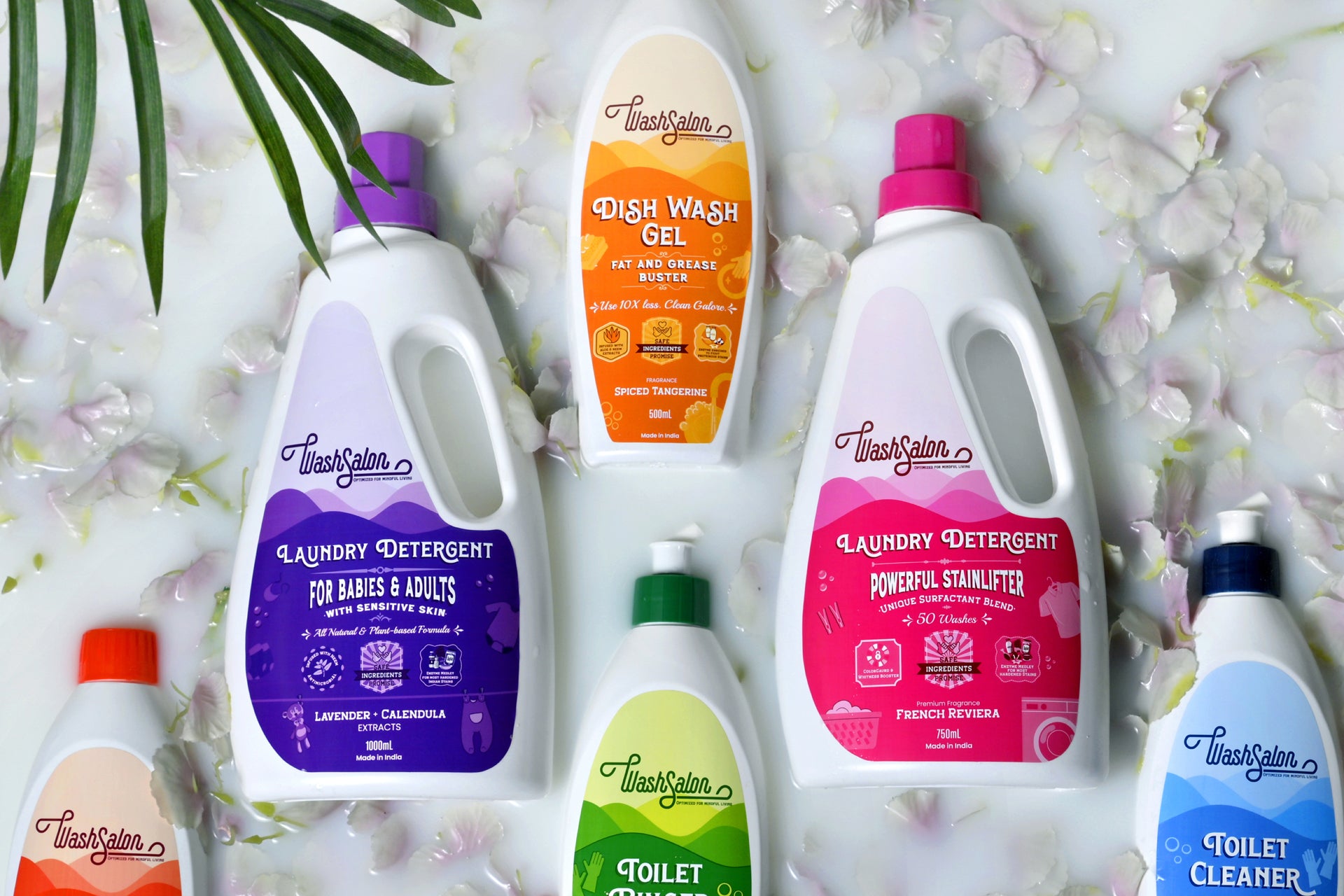 Premium eco-friendly home cleaning products with US EPA Safer Choice ingredients and luxurious boutique fragrances in India