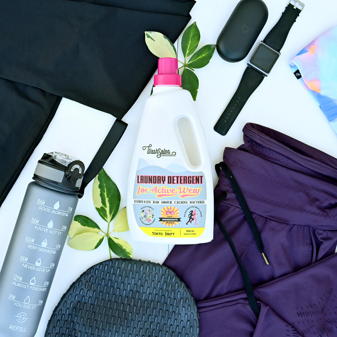 Using WashSalon Activewear & Lingerie Detergent on premium undergarment – gentle plant-based formula deep cleaning delicate innerwear – perfect for women’s lingerie and sensitive fabrics