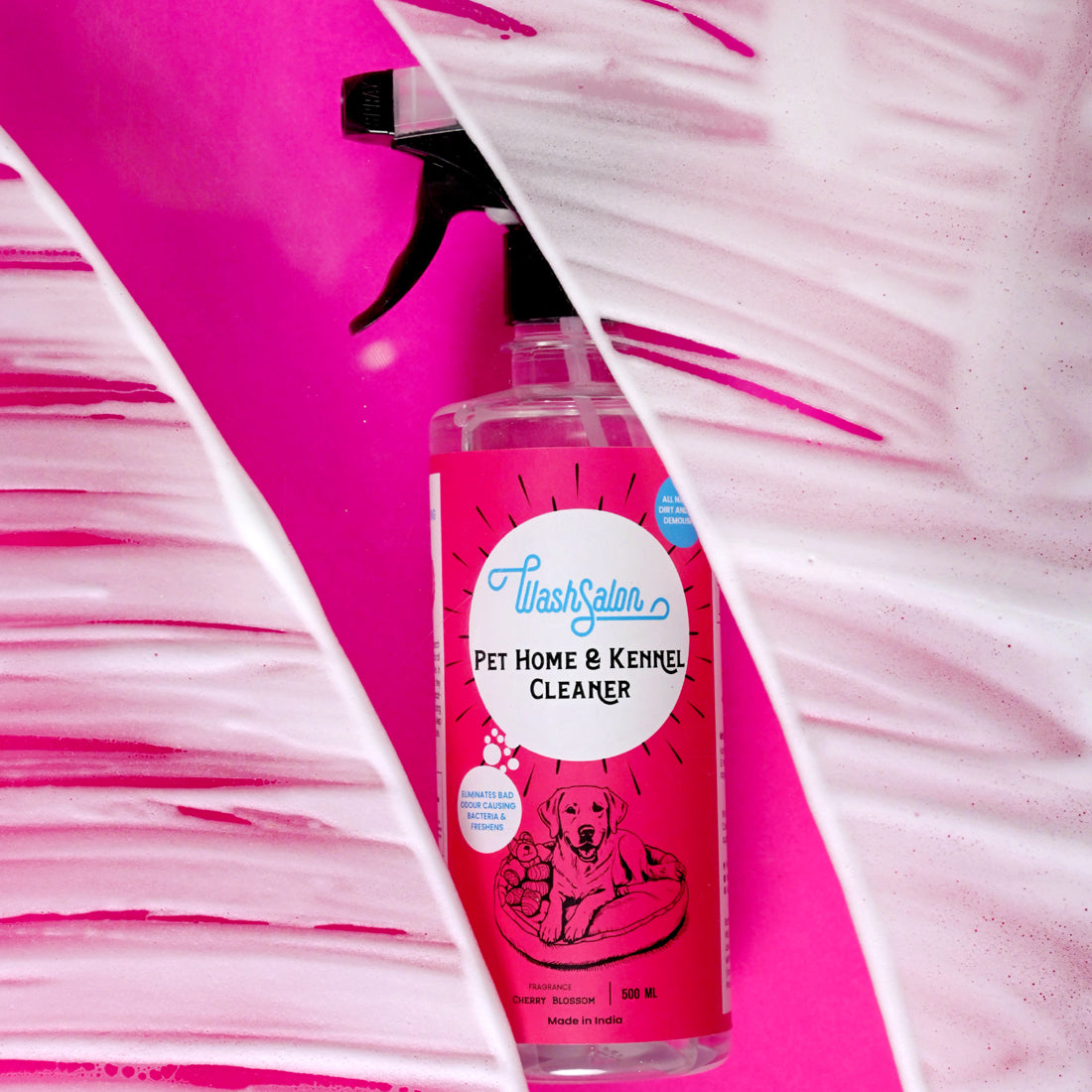 WashSalon Pet Cleaner Made with Plant-Based Ingredients – Free from Phosphates, Parabens, and Artificial Fragrances