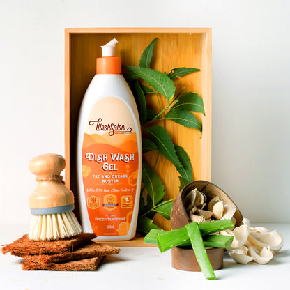 Neem and Aloe-Infused Dishwash Liquid – Gentle on Hands, Antibacterial