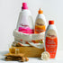 WashSalon Concentrated Cleaning Combo – Laundry, Dishwash & Floor Cleaner Bottles with Lowest Cost Per Wash in India
